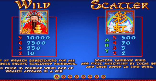 cai hong paytable 1 paytable