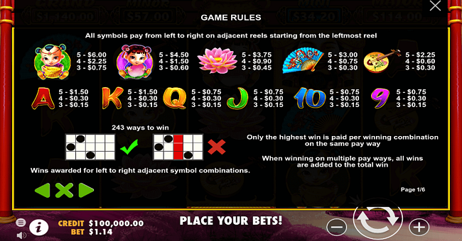 caishens gold paytable paytable