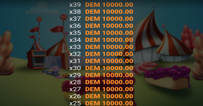 candy clash paytableb paytable