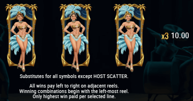 cash a cabana paytable 1 paytable