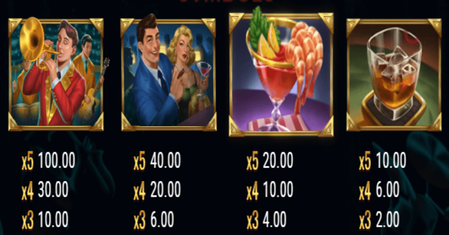 cash a cabana paytable 2 paytable