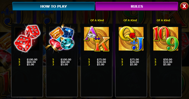 cash cave paytable2 paytable