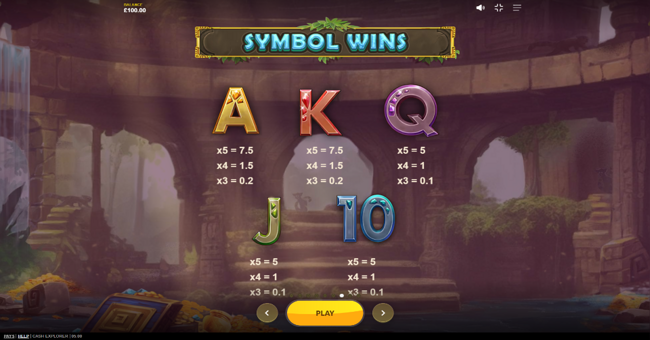 cash explorer paytable 2 paytable