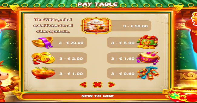 cavalo de fogo fortune paytable 1 paytable