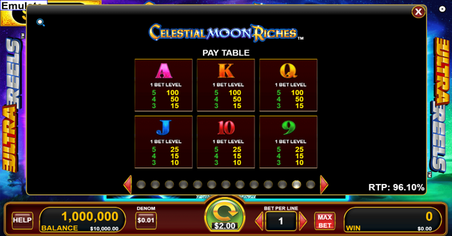 celestial moon riches paytable3 paytable