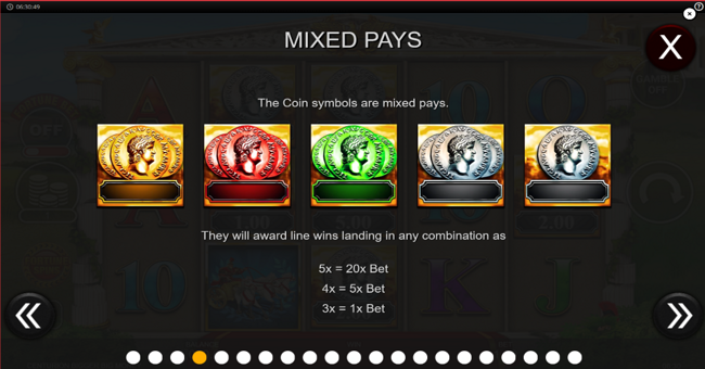 centurion bigger big money paytable 2 paytable