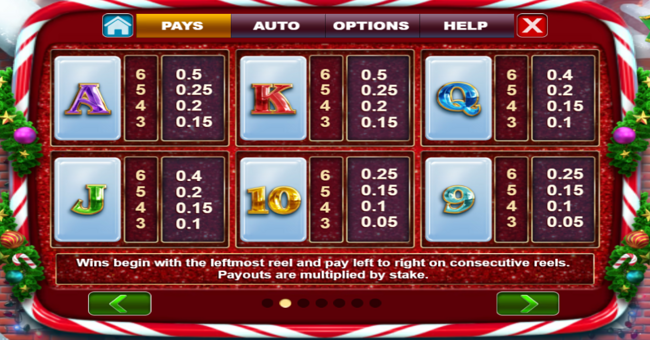christmas catch paytable 2 paytable