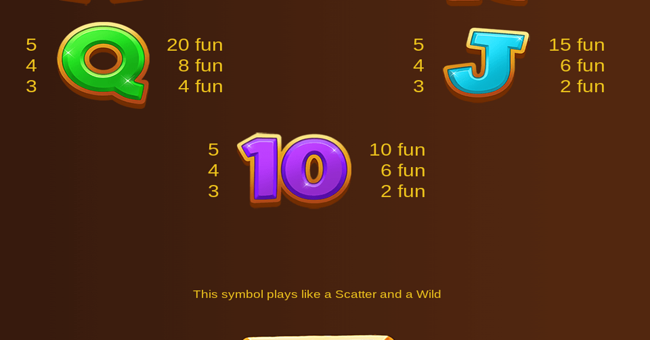 cleos book paytable 2 paytable