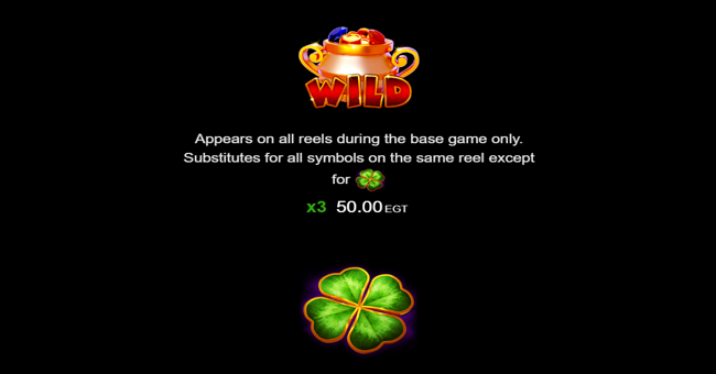 clover respin paytable 1 paytable