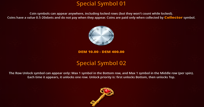 coin craze unlock reels paytable 1 paytable