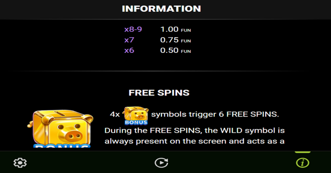coin gobbler dice edition paytable 5 paytable