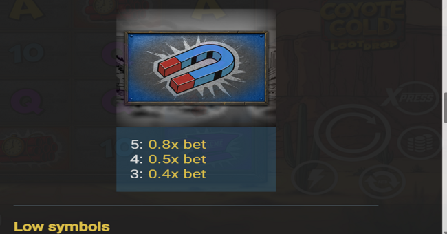 coyote gold paytable 3 paytable