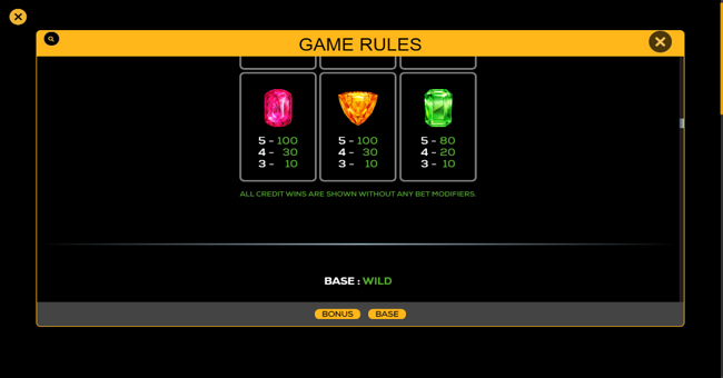 da vinci power bet paytable 2 paytable