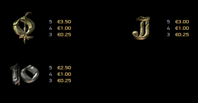 dark king forbidden riches paytable 3 paytable