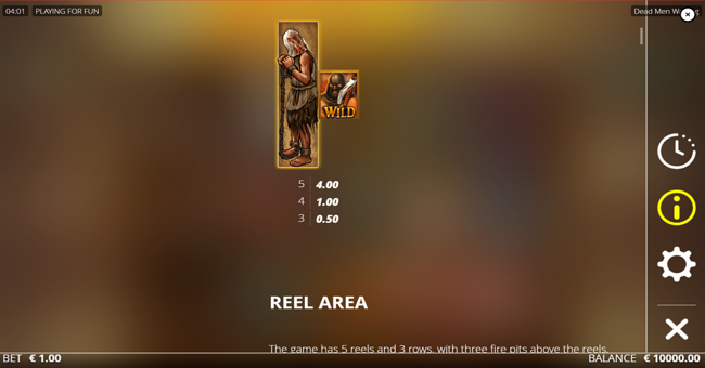 dead men walking paytable 2 paytable