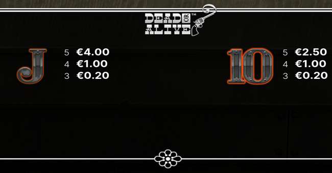 dead or alive paytable 4 paytable