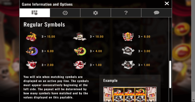 demons delight paytable paytable