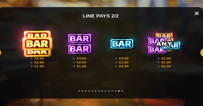 diamond bounty 7s hold and win paytable 2 paytable