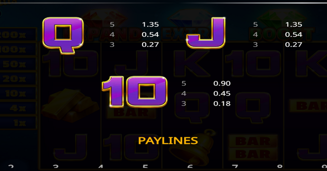 diamond hits trio instastrike paytable 3 paytable