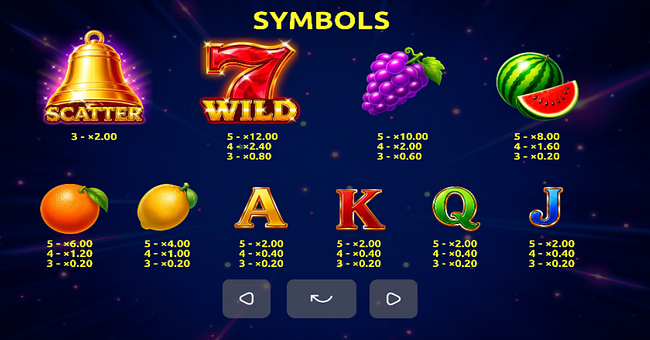 diamond shine paytable paytable