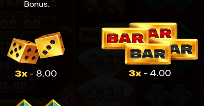diamonds power xxl hold and win paytable 2 paytable