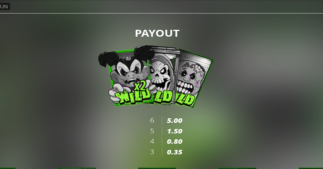 ding dong death paytable 1 paytable