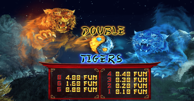 double tigers paytable paytable