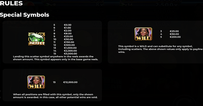 dozen jackpots paytable 3 paytable
