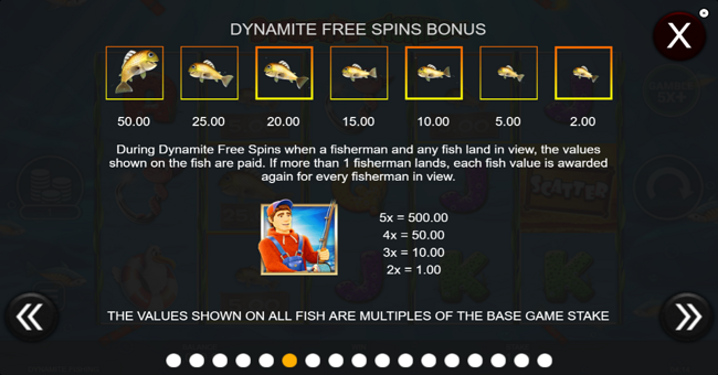 dynamite fishing paytable 3 paytable