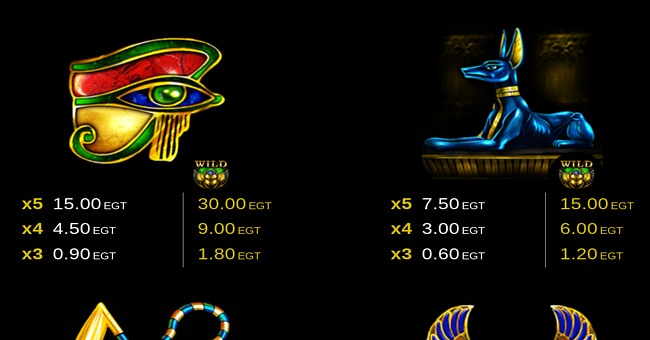 egt digital rise of ra jackpot paytable 4 paytable