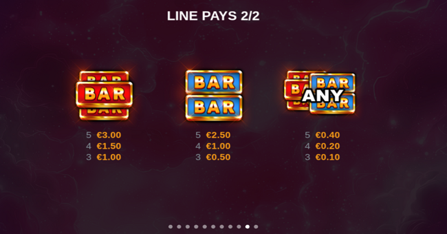 electro blast 7s paytable 2 paytable