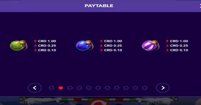 elf jo paytable 2 paytable