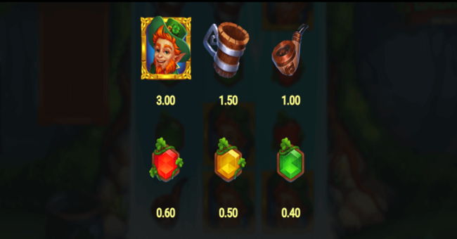 emeralds infinity reels paytable paytable