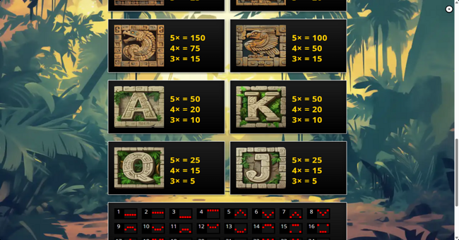 empire of the sun stones paytable 2 paytable