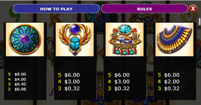 enchanted eyes paytable2 paytable