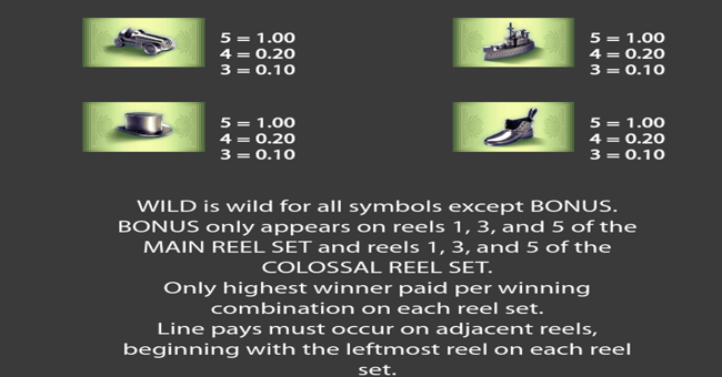 epic monopoly 2 paytable 2 paytable