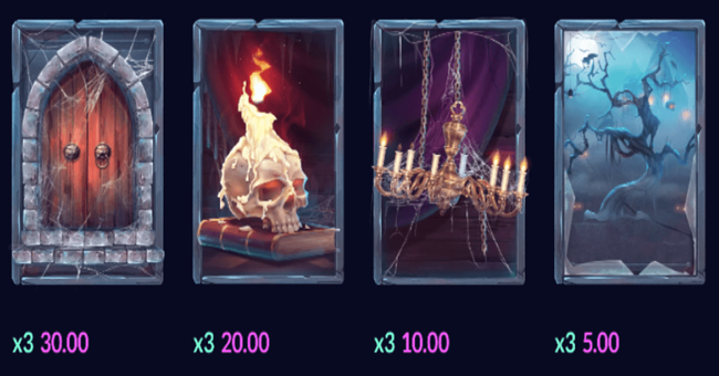 eurasian gaming haunted house paytable 2 paytable