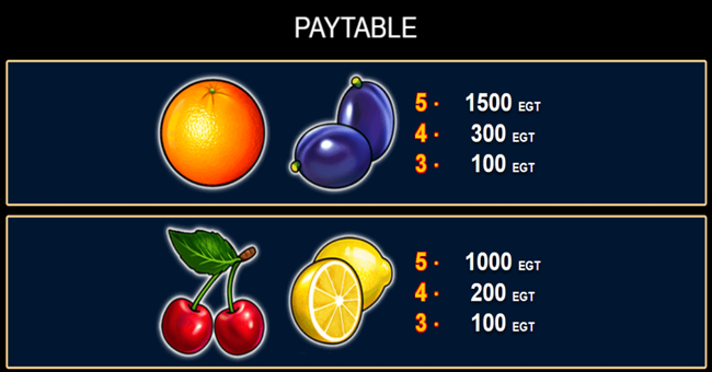 extra stars paytable3 paytable