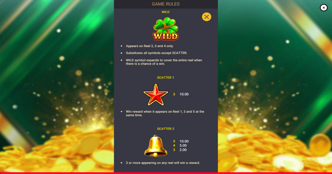 fiery sevens hot 5 paytable 1 paytable