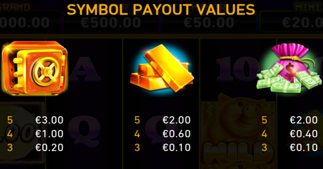 fire blaze classics oink oink oink paytable 1 paytable