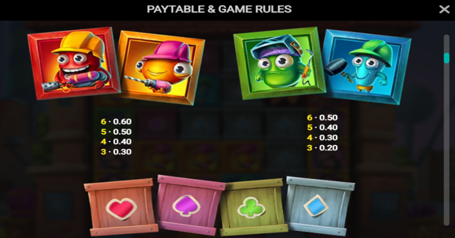 firewins factory paytable2 paytable