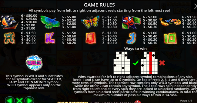 floating dragon megaways hold and spin paytable paytable
