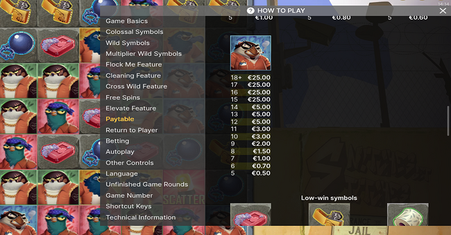 flock me paytable 2 paytable