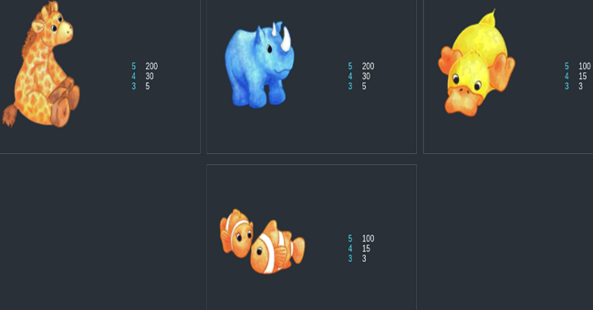 fluffy favourites 10 paytable 2 paytable