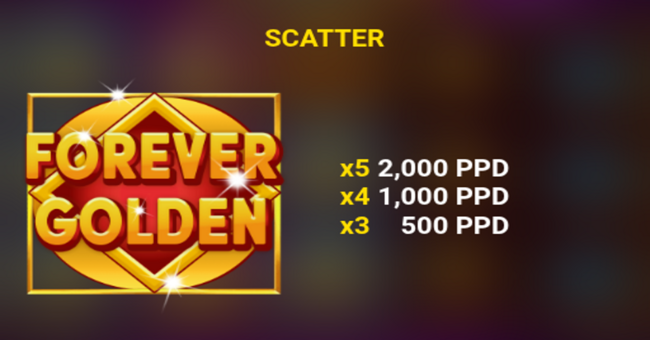 forever golden paytable 3 paytable