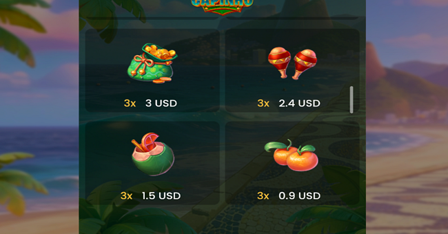 fortune capinho paytable 2 paytable