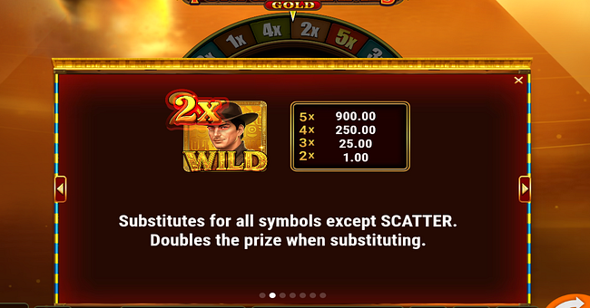 fortune flames gold paytable 2 paytable