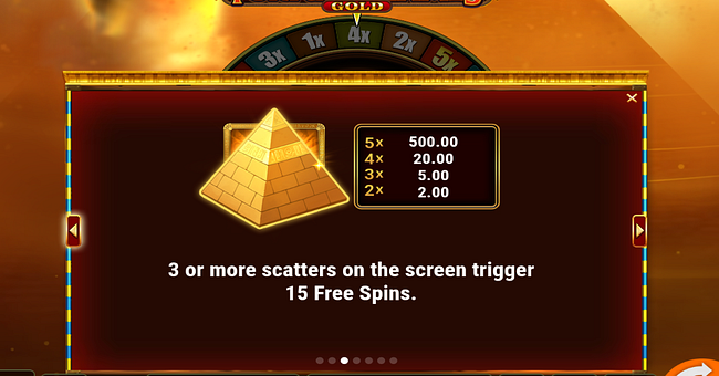 fortune flames gold paytable 3 paytable