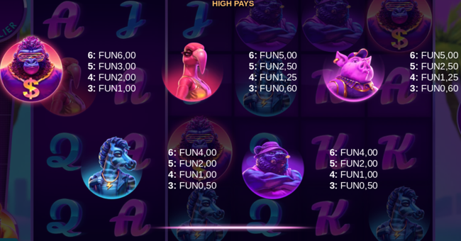 fortune llama paytable paytable