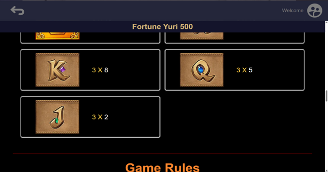 fortune yuri 500 paytable 2 paytable